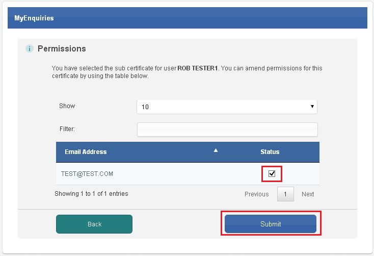 myenquiries-sub-user-permissions